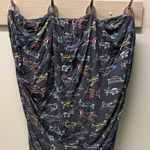 Little Sleepies Airplane Crib Sheet